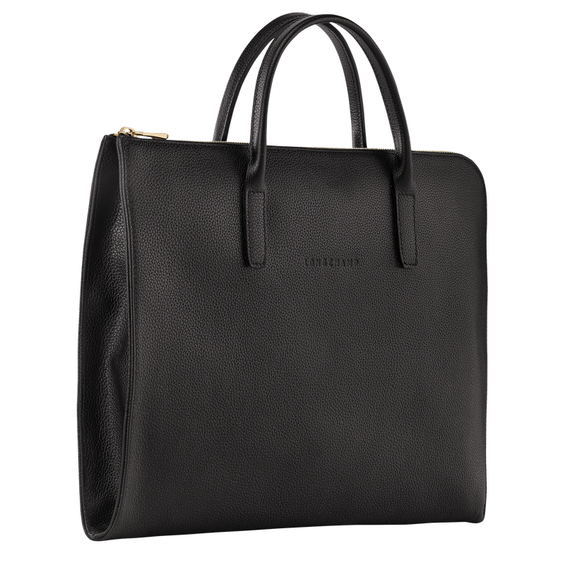 Longchamp Le Foulonné Maletín S Cuero - Negro Tienda
