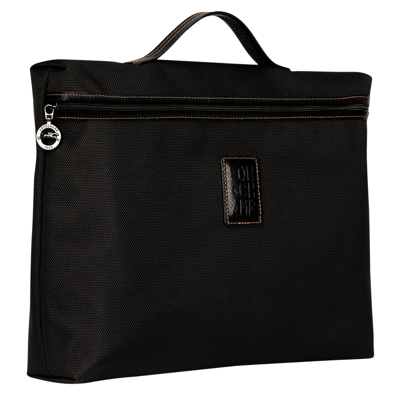 Longchamp Boxford Maletín S Lona reciclada - Negro Oferta especial