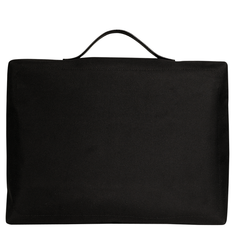 Longchamp Boxford Maletín S Lona reciclada - Negro Oferta especial