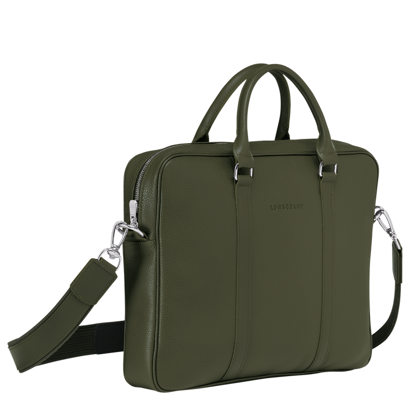 Longchamp Le Foulonné Maletín XS Cuero - Caqui COMPRAR AHORA