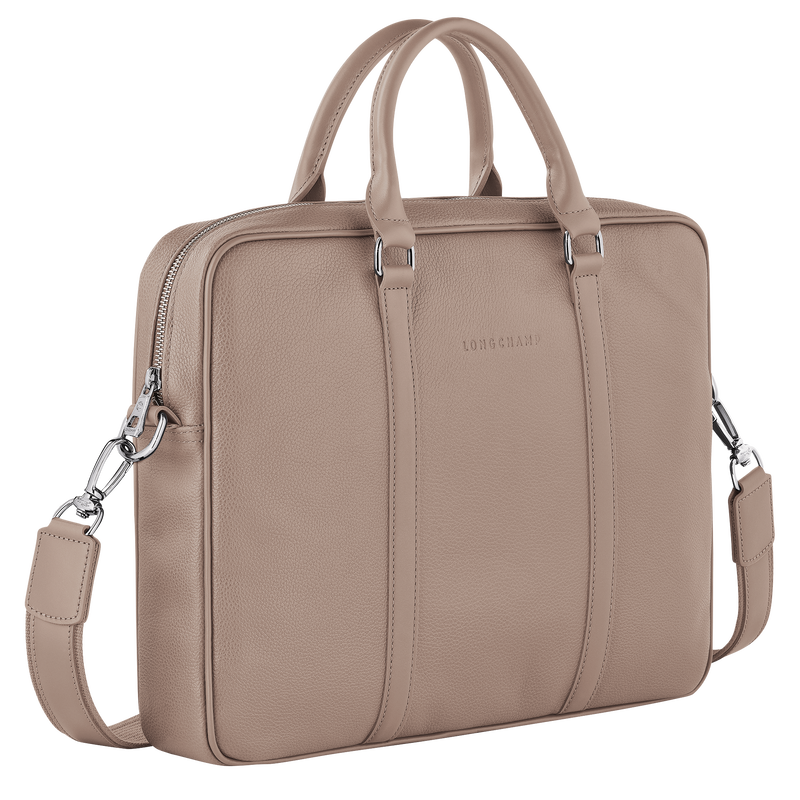 Longchamp Le Foulonné Maletín XS Cuero - Tórtola ÚLTIMAS EDICIONES