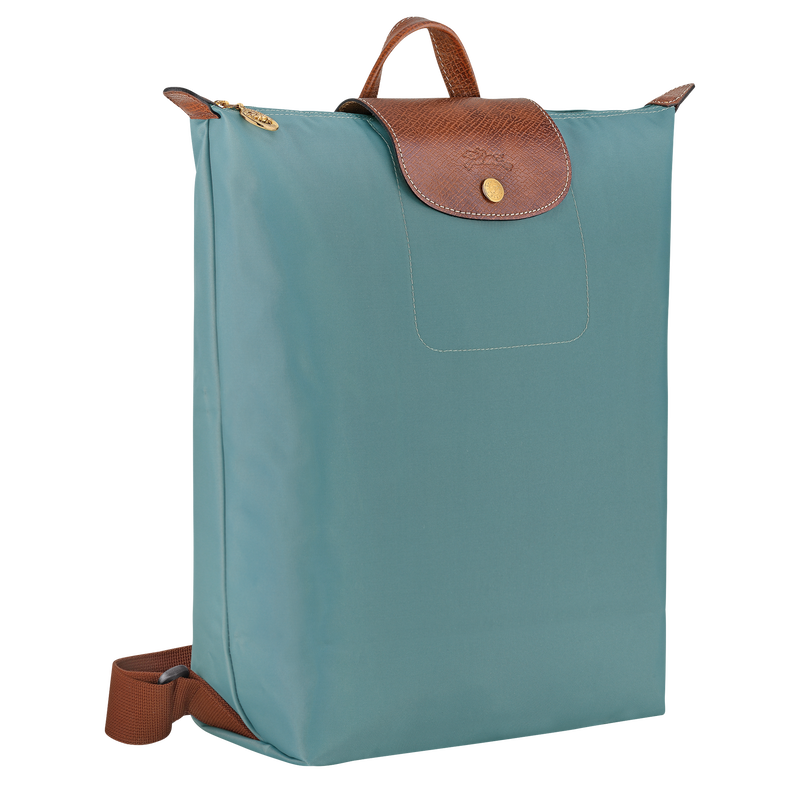 Longchamp Le Pliage Original Mochila M Tela - Eucalipto Liquidación