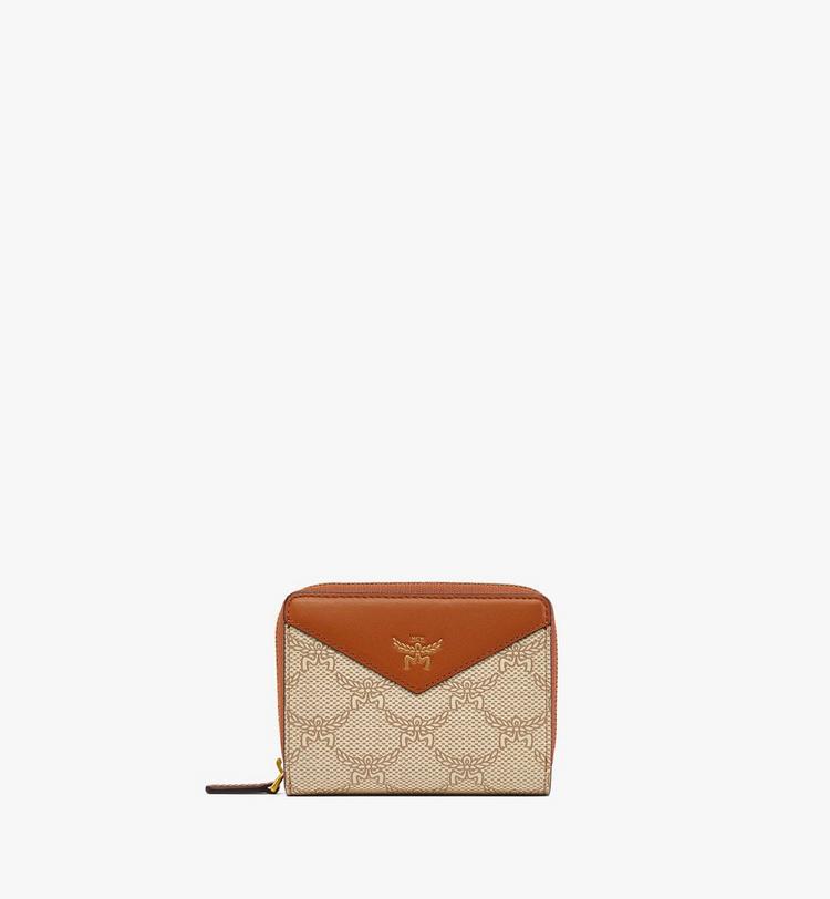﻿MCM Himmel Zip-Around Wallet in Lauretos Superdescuento