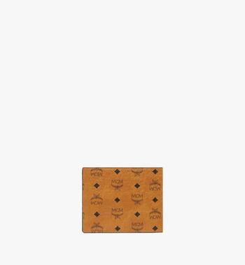 MCM Bifold Wallet in Visetos Grandes descuentos