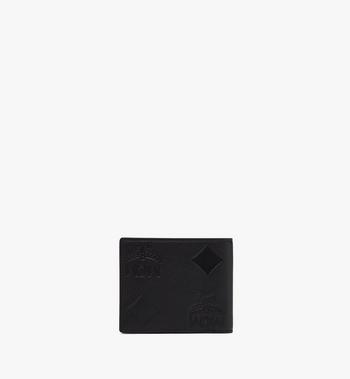 MCM Aren Bifold Wallet in Maxi Monogram Leather Liquidación
