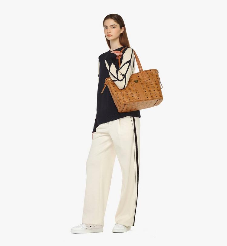 MCM Reversible Liz Shopper in Visetos Tienda de fábrica