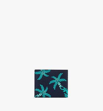 MCM Aren Bifold Wallet in Palm Canvas Precios de Black Friday