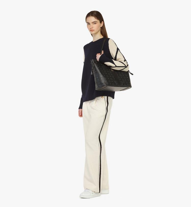 MCM Reversible Liz Shopper in Visetos Libre de impuestos
