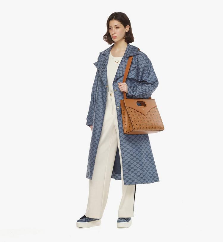 MCM Diamond Tote in Visetos Leather Mix Outlet online
