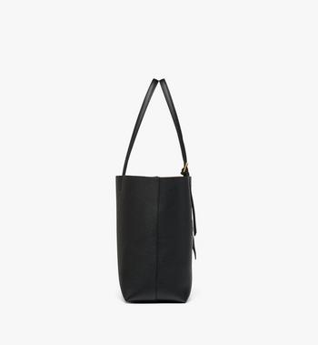 MCM Himmel Shopper in Embossed Logo Leather Tienda
