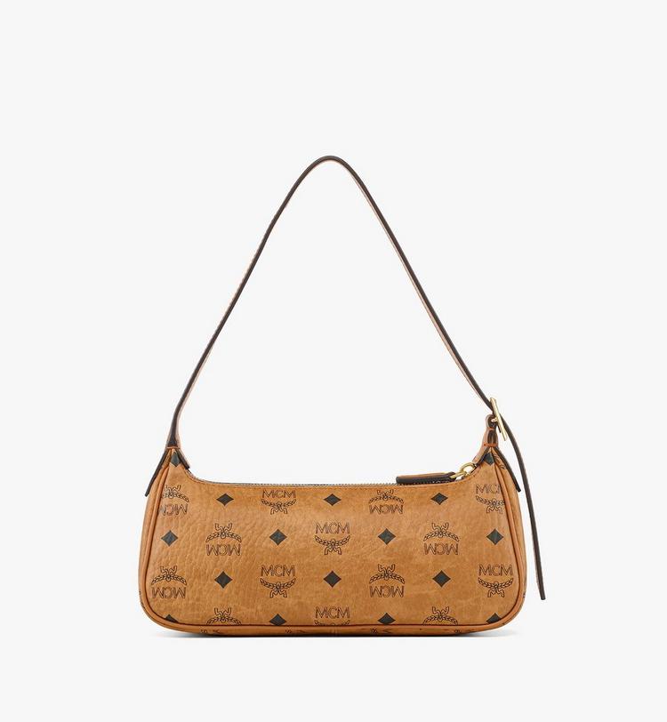 MCM Aren Shoulder Bag in Visetos Precio de fábrica