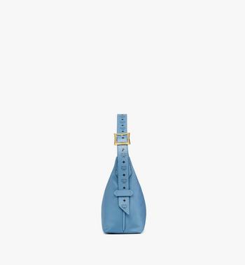 MCM Aren Hobo in Recycled Nylon and Monogram Print Leather Promoción por tiempo limitado