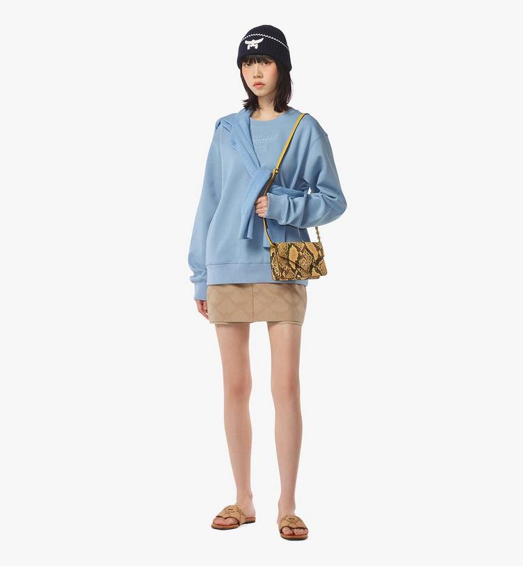 MCM Diamond Shoulder Bag in Python Print Coronet Solo queda un día