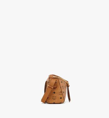 MCM Diamant 3D Shoulder Bag in Visetos Leather Mix Ofertas de temporada