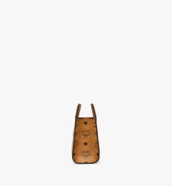 MCM Diamond Tote in Visetos and Croco-Embossed Leather Precio ultrabajo