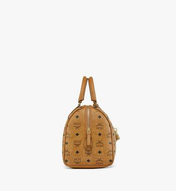MCM Ella Boston Bag in Visetos 2025