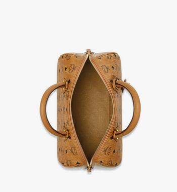 MCM Ella Boston Bag in Visetos 2025