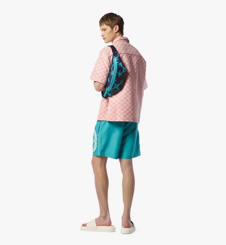 MCM Fursten Belt Bag in Palm Canvas Tienda