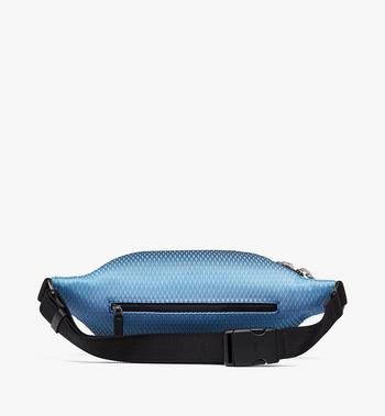 MCM Fursten Belt Bag in Gradation Mesh and Monogram Neoprene Tienda