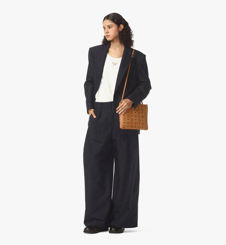 MCM Crossbody Pouch in Visetos Original Mejor oferta