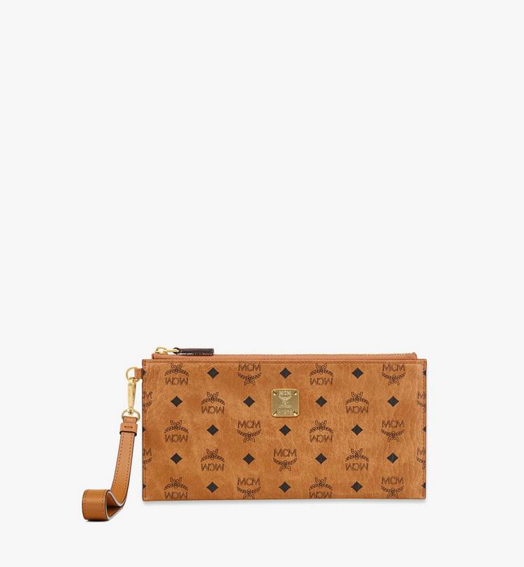 MCM Aren Wristlet Pouch in Visetos Envío gratis