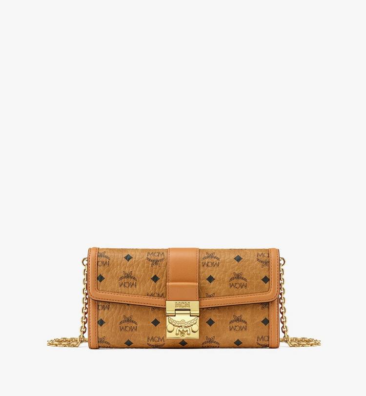 MCM Tracy Chain Wallet in Visetos ÚLTIMAS EDICIONES
