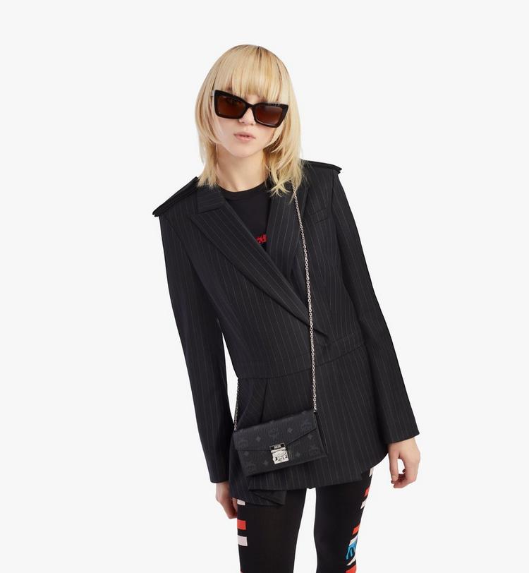 MCM Tracy Crossbody Wallet in Visetos Solo hoy