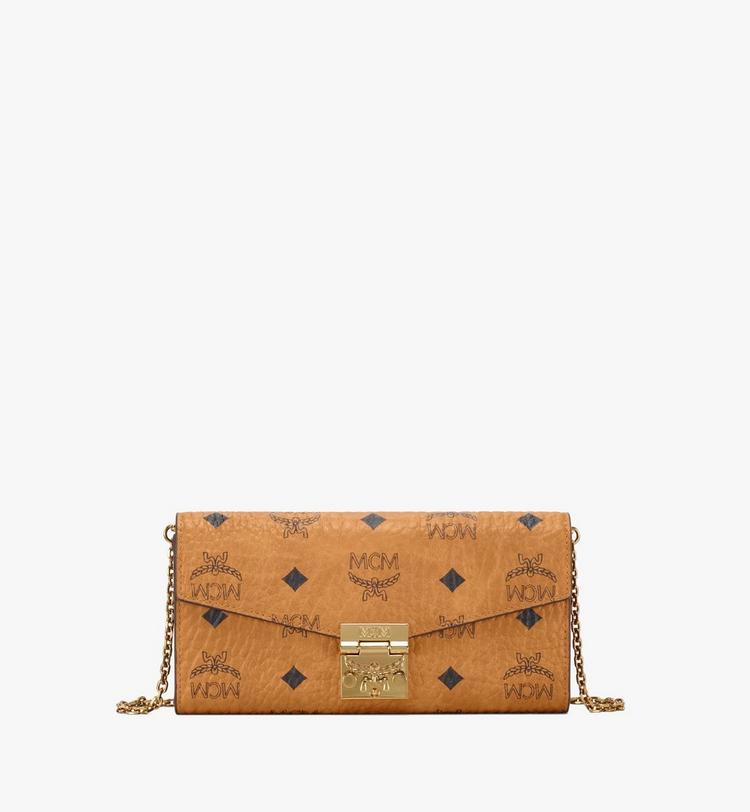 MCM Tracy Crossbody Wallet in Visetos Oferta especial de fábrica