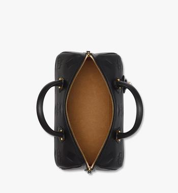 MCM Ella Boston Bag in Maxi Monogram Leather Devoluciones gratuitas