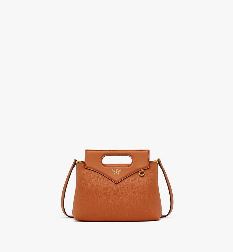 MCM Soft Diamond Tote in Embossed Leather En línea