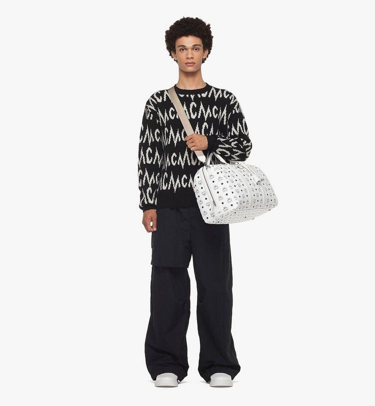 MCM Ottomar Weekender Bag in Visetos Gran oferta