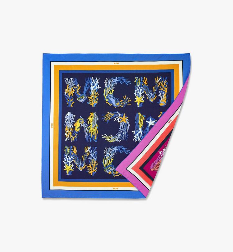 MCM Monogram Print Silk Scarf Solo queda un día