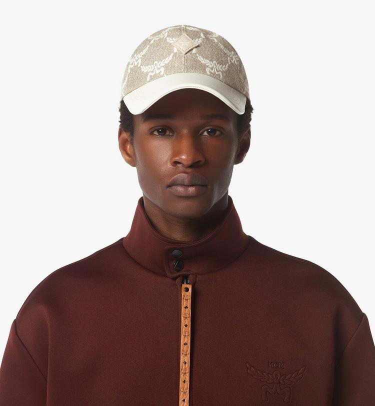 MCM Classic Cap in Lauretos Denim Jacquard Limitado a 3 días