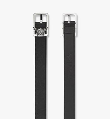 MCM Aren Epoxy Laurel Belt in Embossed Leather En oferta