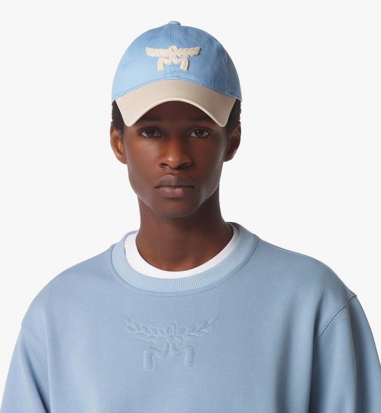 MCM Essential Logo Cap in Cotton Twill Descuentos del mes