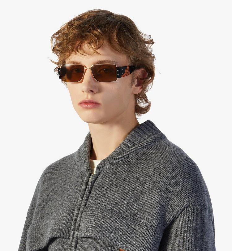 MCM Laurel Rectangular Sunglasses Grandes ahorros