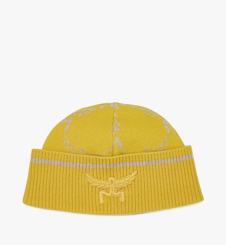 MCM Lauretos Beanie in Wool and Recycled Cashmere 2025