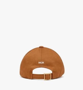 MCM Essential Logo Cap in Cotton Twill Outlet
