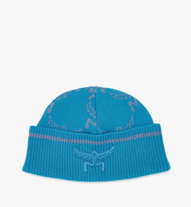 MCM Lauretos Beanie in Wool and Recycled Cashmere ÚLTIMAS EDICIONES