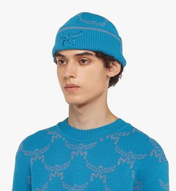 MCM Lauretos Beanie in Wool and Recycled Cashmere ÚLTIMAS EDICIONES