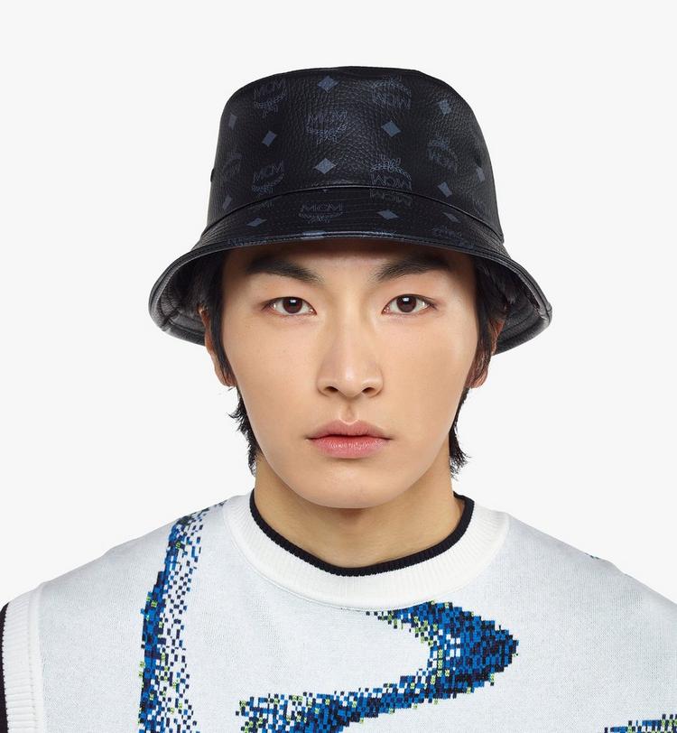 MCM Bucket Hat in Visetos Promoción por tiempo limitado