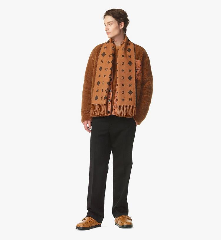 MCM Bicolor Monogram Jacquard Stole Solo queda un día