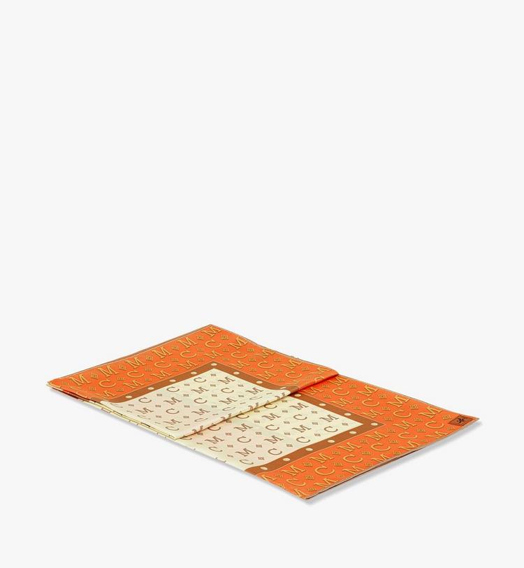 MCM Diamond Monogram Scarf in Organic Silk Superdescuento