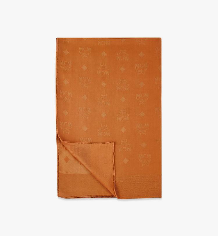 MCM Monogram Rectangular Silk Shawl Ahorra y exporta
