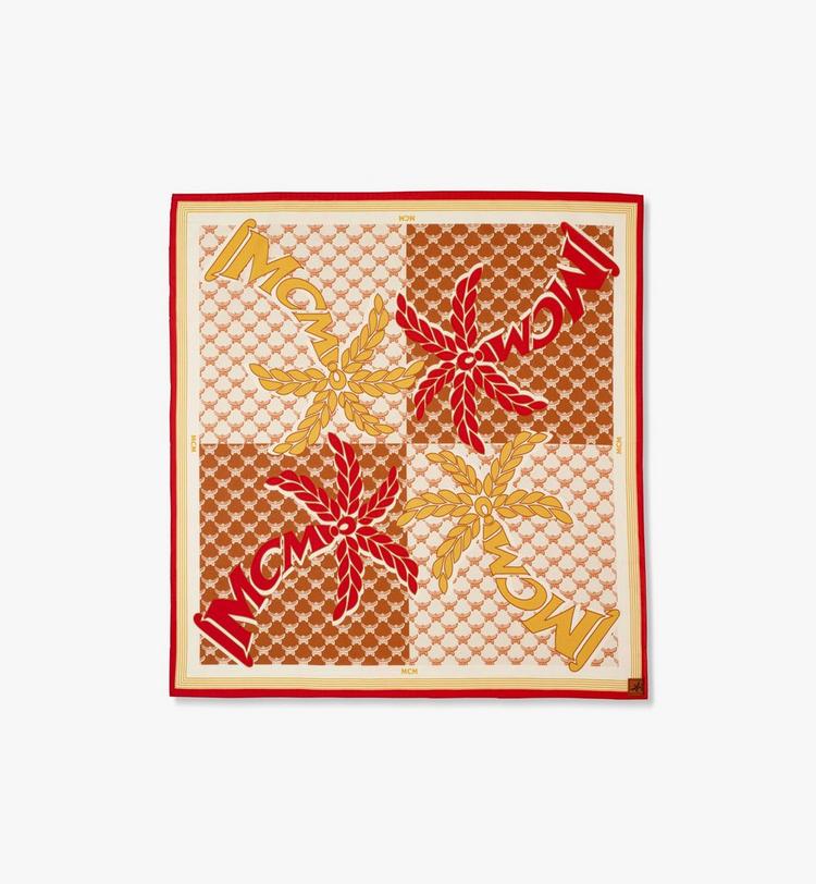 MCM Palm Monogram Bandana Scarf Descuentos del mes