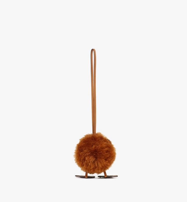 MCM Bear Charm in Lamb Fur and Visetos Oferta exclusiva