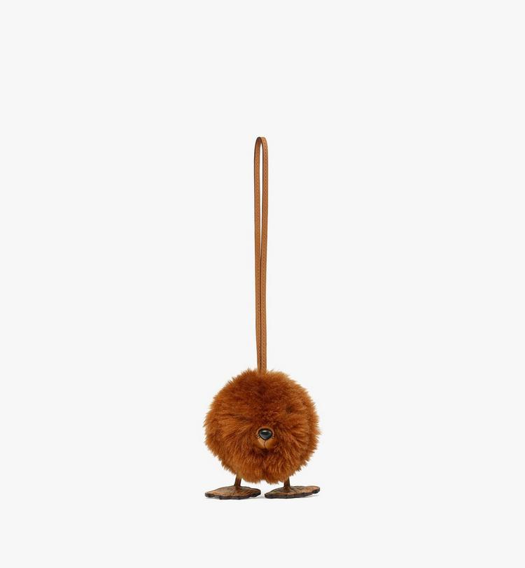 MCM Bear Charm in Lamb Fur and Visetos Oferta exclusiva