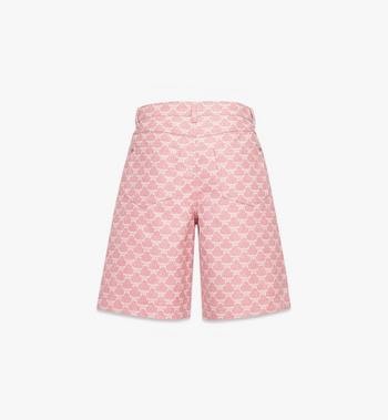 MCM Lauretos Shorts in Denim Jacquard En línea