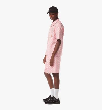 MCM Lauretos Shorts in Denim Jacquard En línea