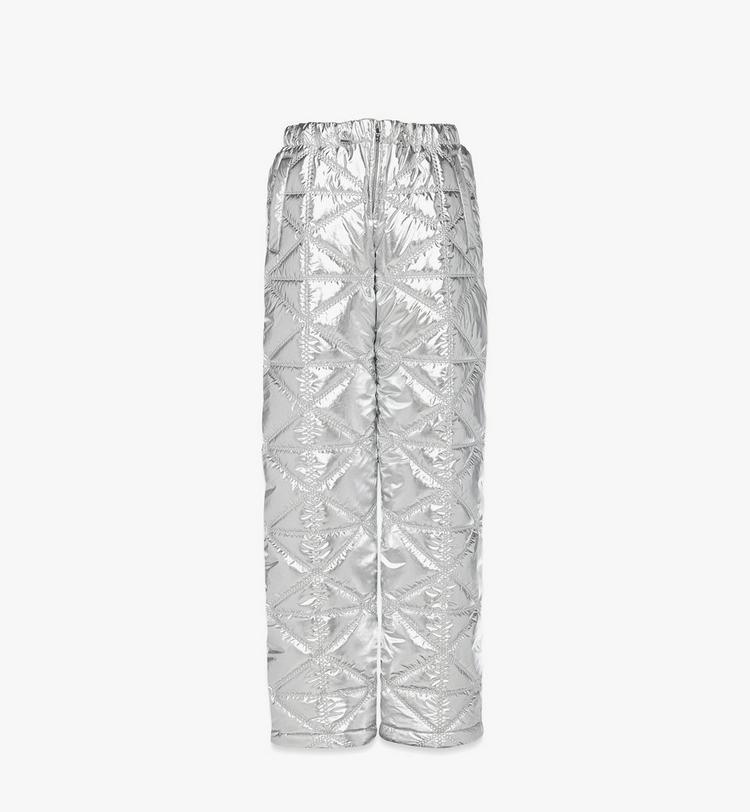 MCM Après-Ski Quilted Pants in Metallic Polyester Ofertas